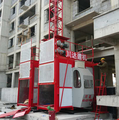 河南川達施工升降機租賃時要做好哪些檢查？